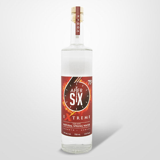 Vodka After Six Extreme, 750mL bottle (75% ABV)